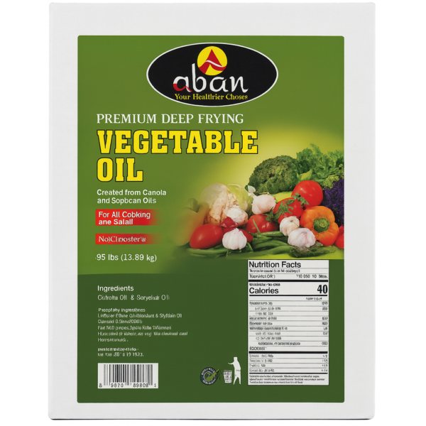 Aban Vegetable Oil – 35 lb Container