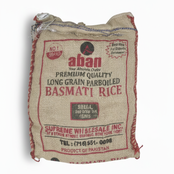 Aban Basmati Rice (Master bag) 20 LB X2
