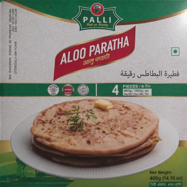 Palli Aloo Paratha (4Pcs)?400 gmX28