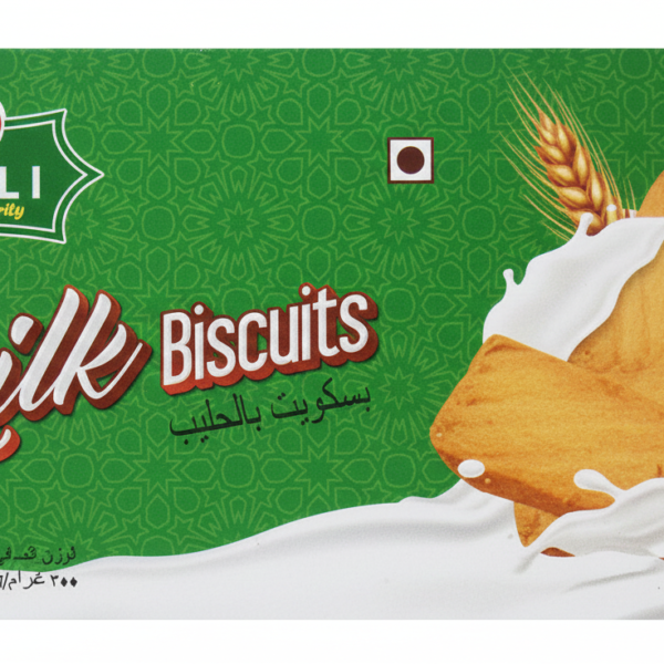 Palli Milky Biscuit Paper pack 300g x24