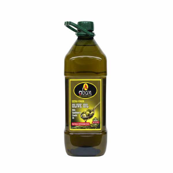 Aban Extra Virgin Olive Oil 3 LiterX4 black bottle