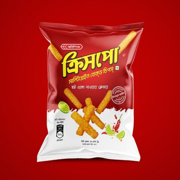 Olympic Crispo Chips-Hot Sour 30gm