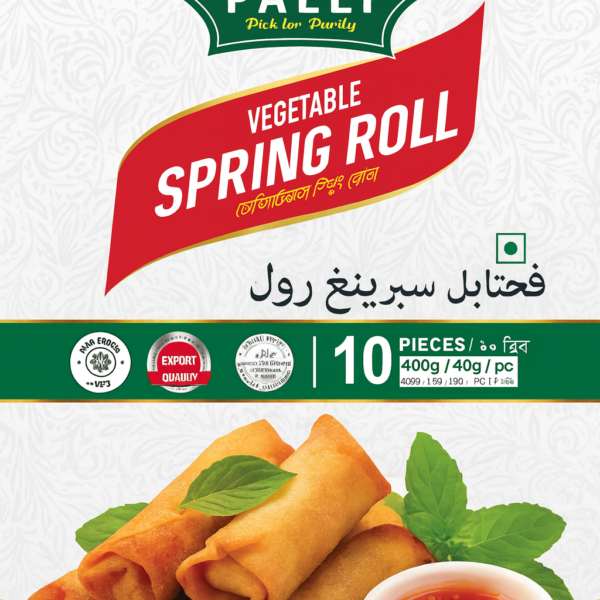 Palli Vegetable Spring Roll (10Pcs)?400 gmX18