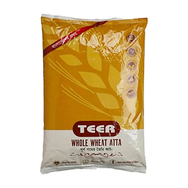 Teer Whole Atta 2 kg X 8 pcs