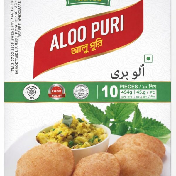 Palli Aloo Puri (10Pcs) 454 gmX20