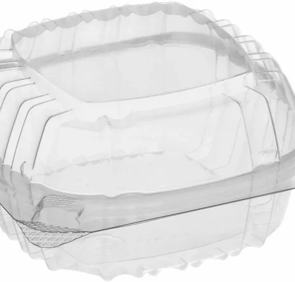 Clear Food Container PP 225  (6X6X3)