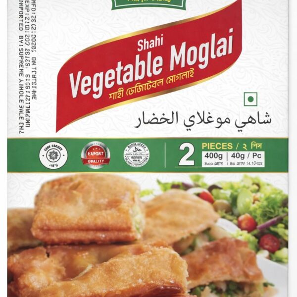 Palli Shahi Veg. Moglai Paratha (2Pcs) 400 gmX26