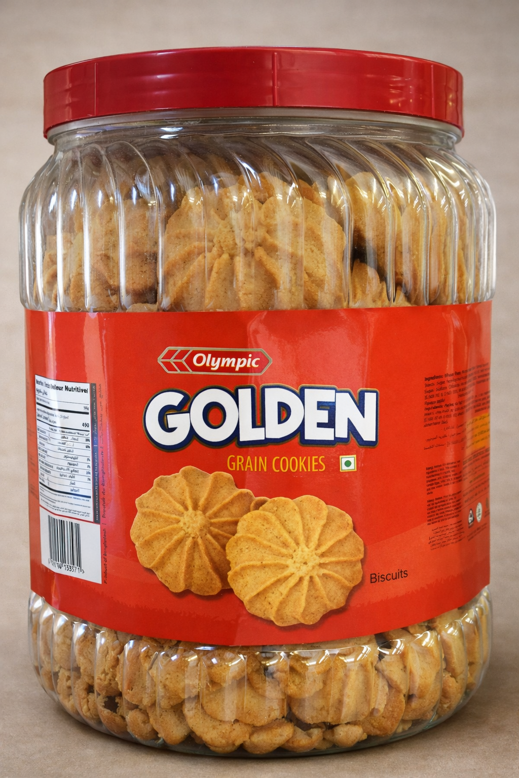 Golden Grain Cookies Golden Grain Cookies (800 gm X 6jar) - Image 1